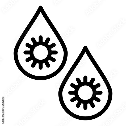 Infectious Droplets Icon