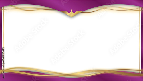 purple-goldline-background