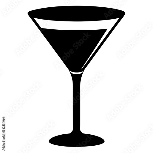 glass of martini