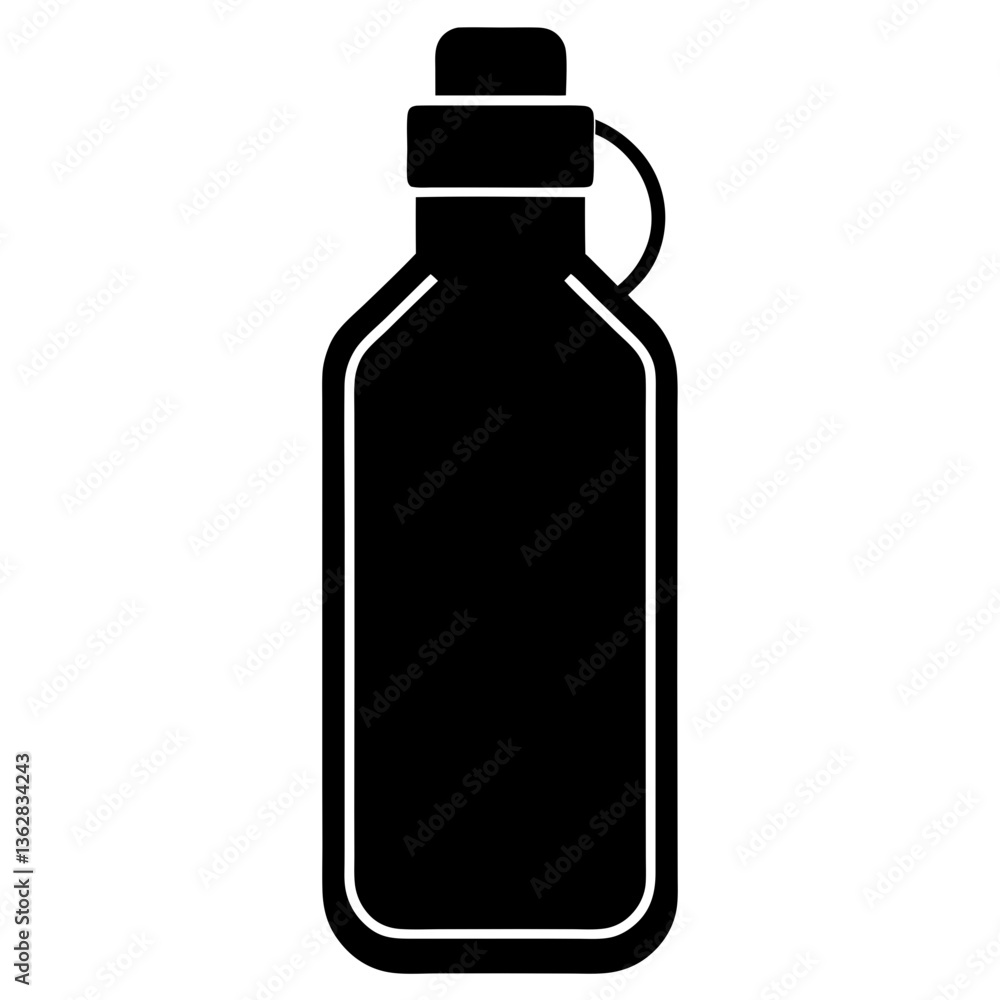 vector illustration of a bottle vector illustration of a bottle