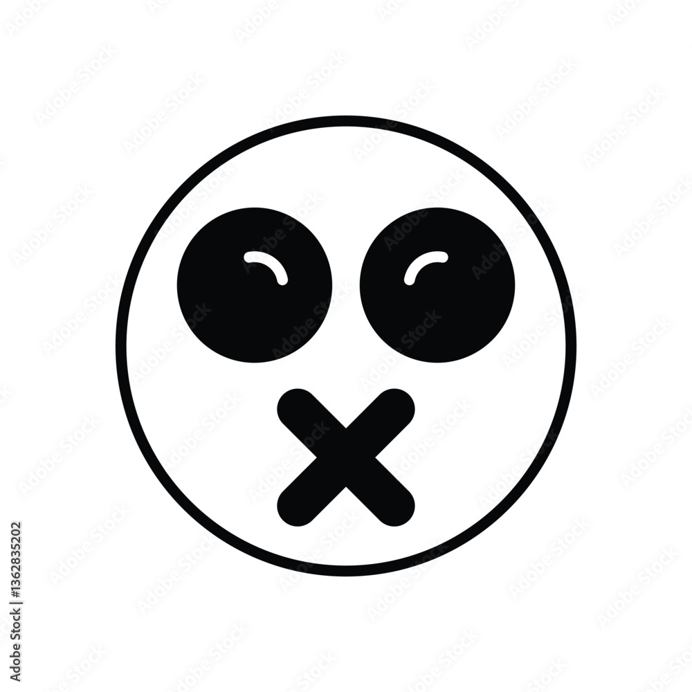 Fototapeta premium secret Vector icon