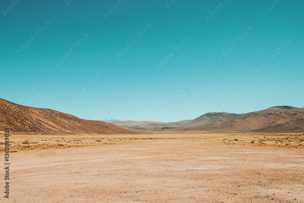 Arafed desert landscape with palm trees and a small village Arafed desert landscape with palm trees and a small village