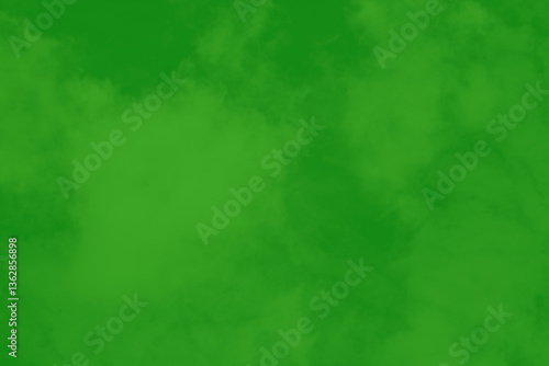 Green Clouds Texture Background