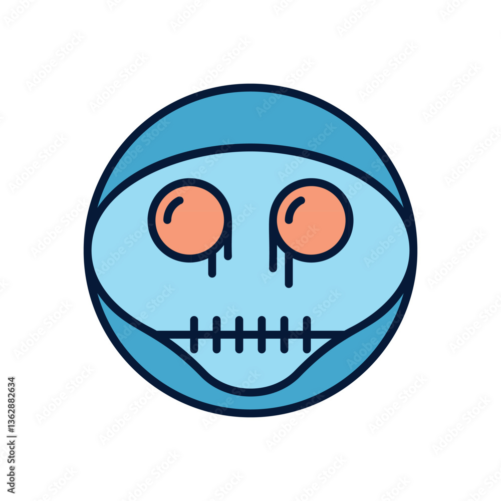 Obraz premium creepy Vector icon