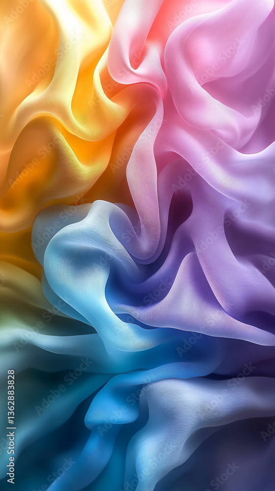 Obraz premium abstract spectrum flow