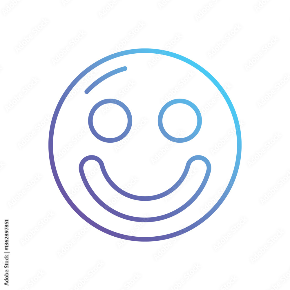 Happy Vector icon Happy Vector icon