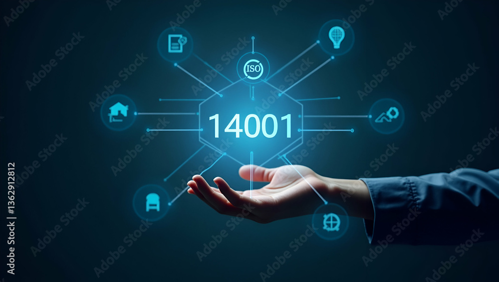 Hand Interacting with Holographic ISO 14001 Standards Interface for Quality Assurance in Environmental Management Hand Interacting with Holographic ISO 14001 Standards Interface for Quality Assurance in Environmental Management