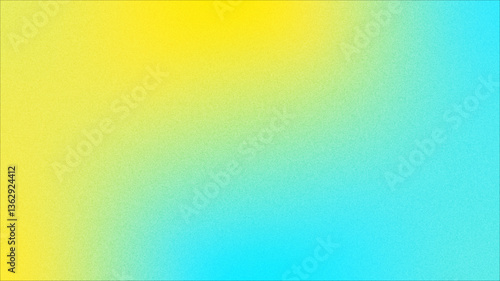 grainy gradient texture with cyan and yellow tones