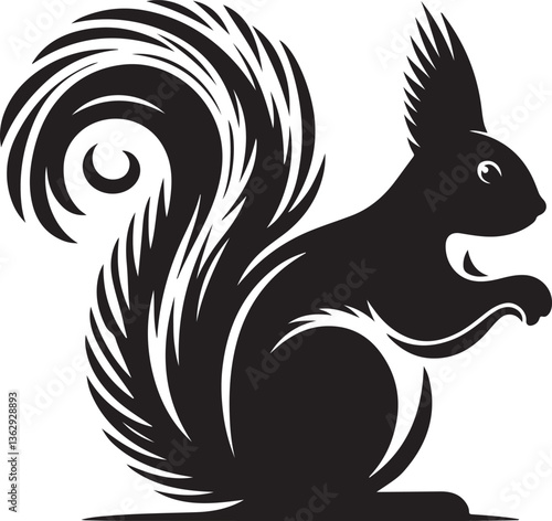 Wallpaper Mural squirrel with nut Torontodigital.ca