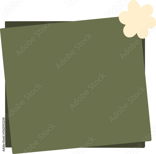 Sticky Note With Tape