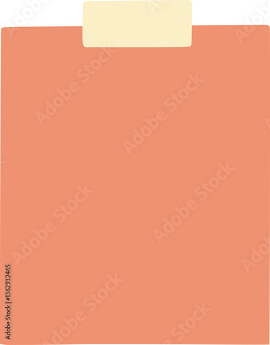 Sticky Note With Tape