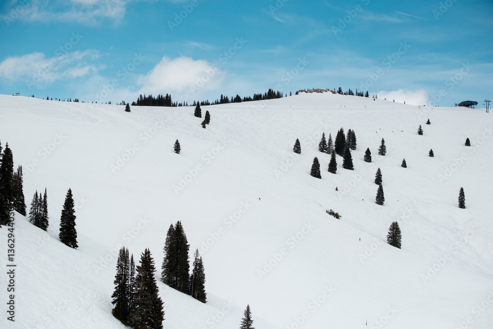 Spring Ski day in Vail Colorado, in the heart of the Rocky Mountains. Spring Ski day in Vail Colorado, in the heart of the Rocky Mountains.