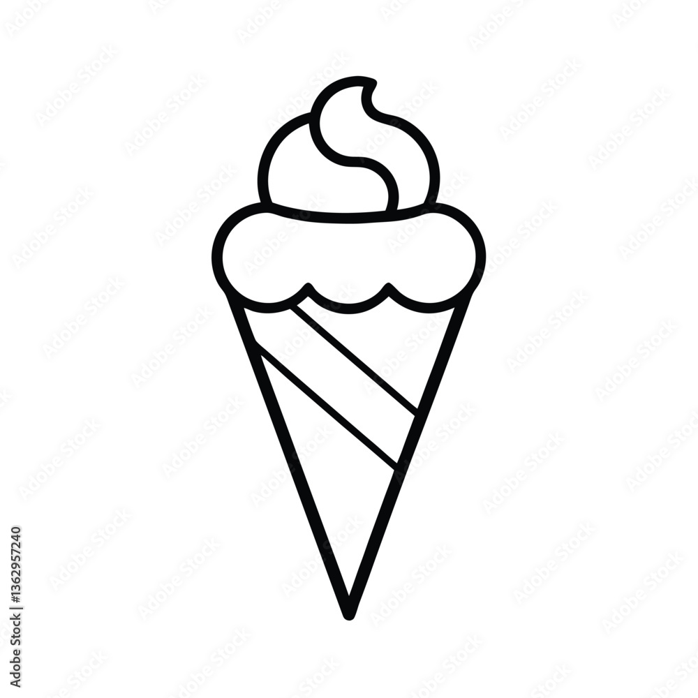 ice cream vector illustration, ice cream vector illustration,