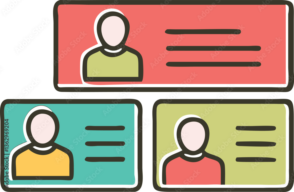 User profile icon set. Profile, people silhouette, person, avatar, sign up button vector collection User profile icon set. Profile, people silhouette, person, avatar, sign up button vector collection
