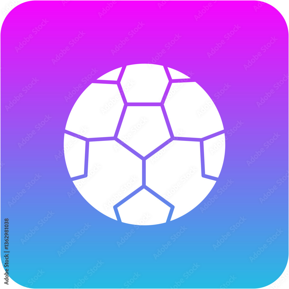 Fototapeta premium Football Icon