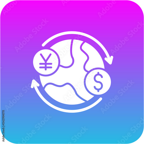 Global currency Icon