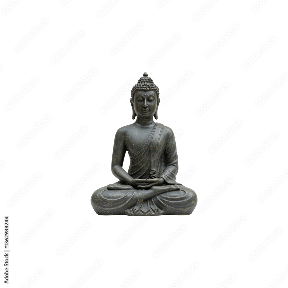 Stone buddha statue isolated on transparent background. Buddha statue png Stone buddha statue isolated on transparent background. Buddha statue png