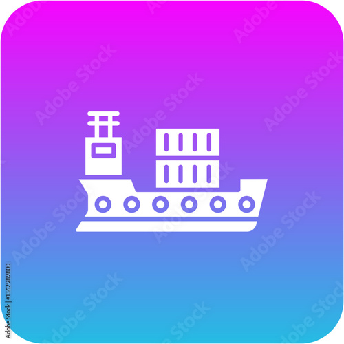 Cargo ship Icon