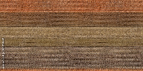 Photos Thin horizontal marl stripe border in autumnal brown earth tones