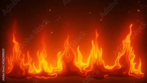 Wallpaper Mural  Isolated Burning Effects for Design  Torontodigital.ca