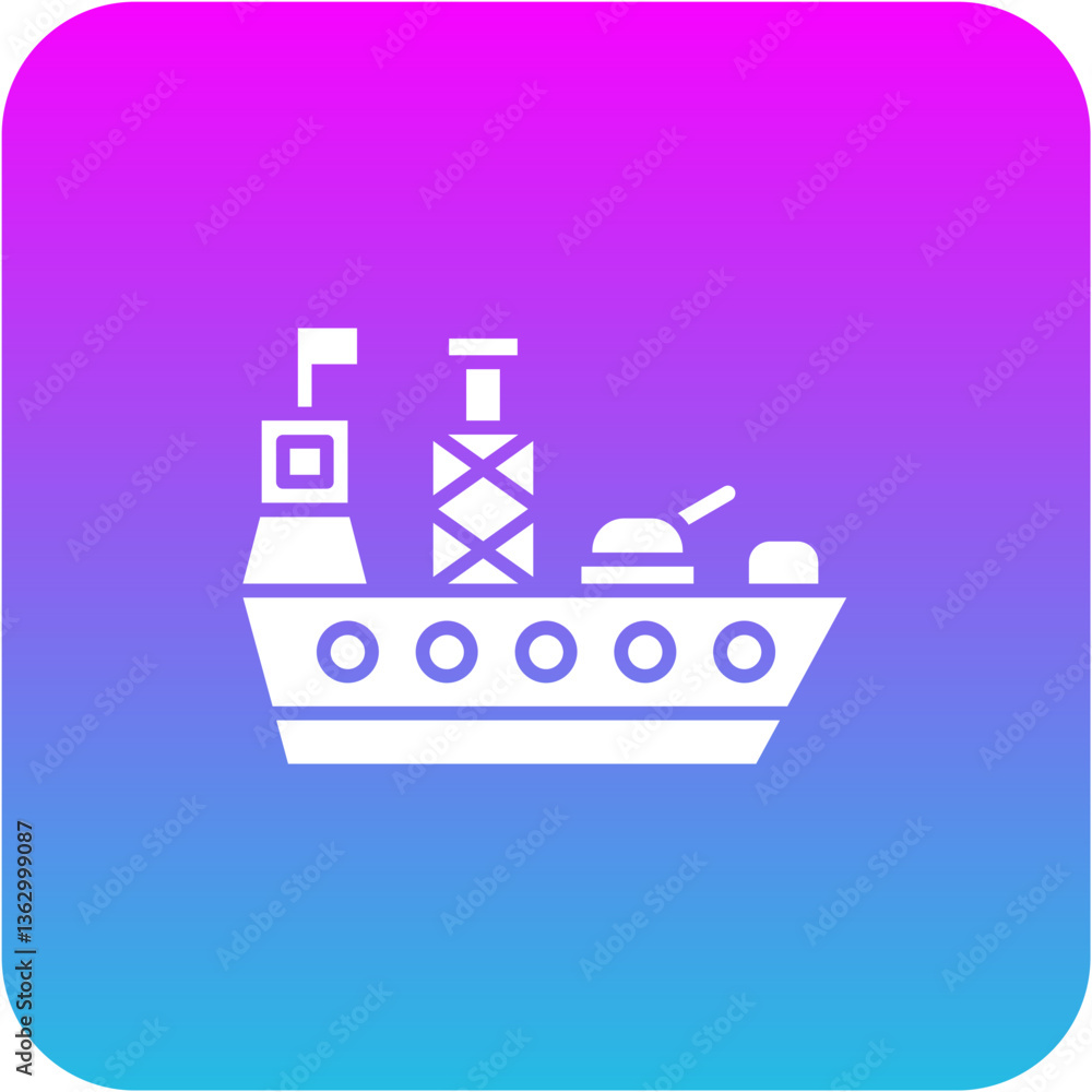 Naklejka premium Ship Icon