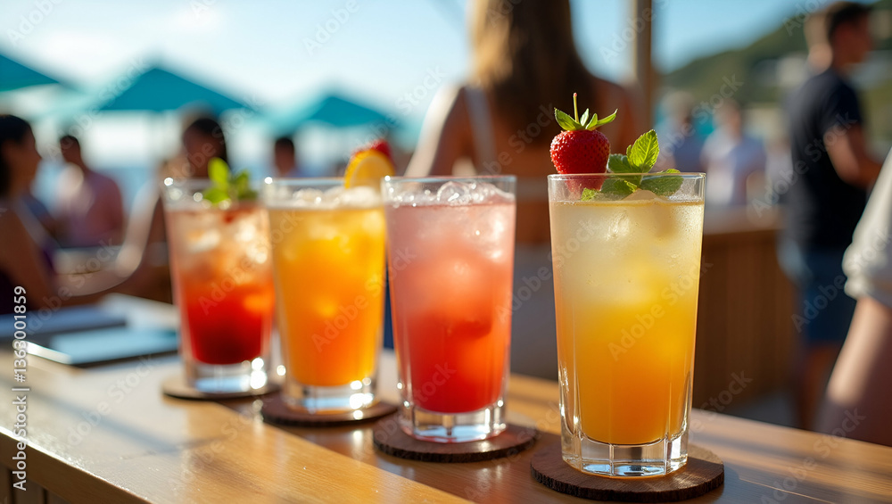 Global Summer Cocktails: A Beach Event Celebrating Diverse Flavors Global Summer Cocktails: A Beach Event Celebrating Diverse Flavors