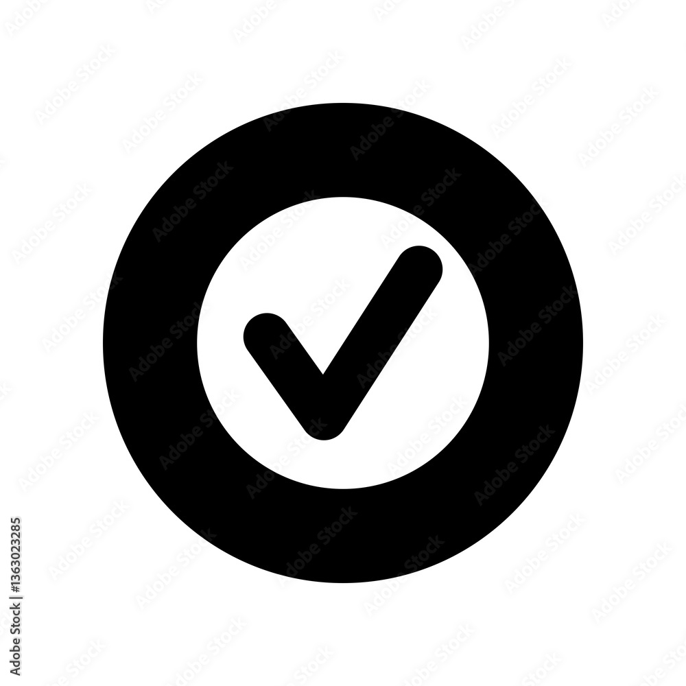 check icon vector template illustration design