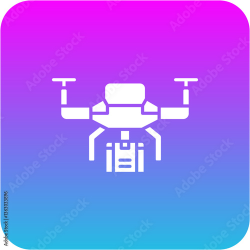 Drone delivery Icon