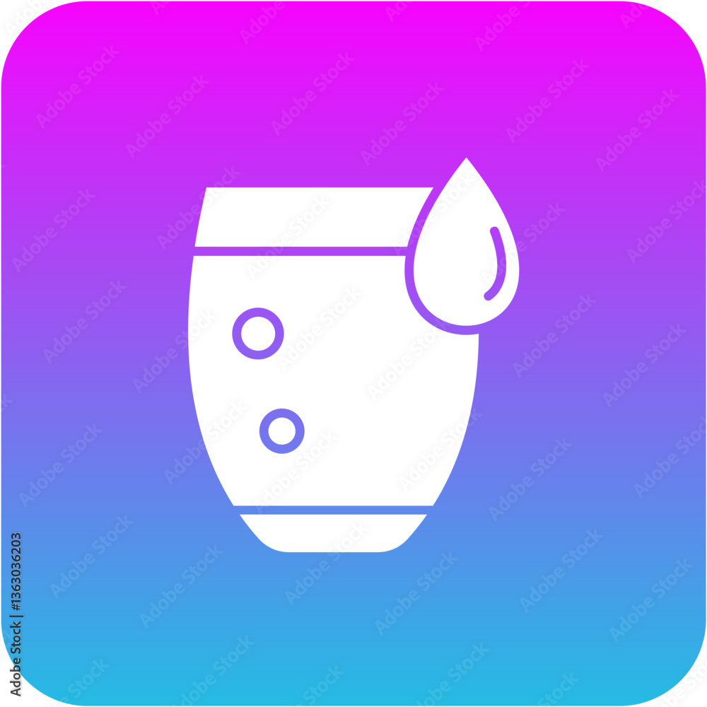 Obraz premium Glass Icon