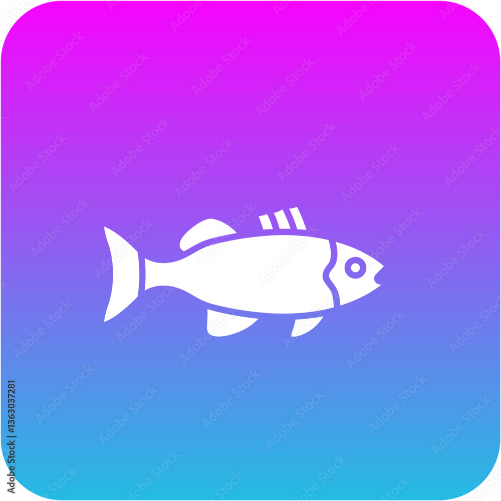 Fototapeta premium Fish Icon