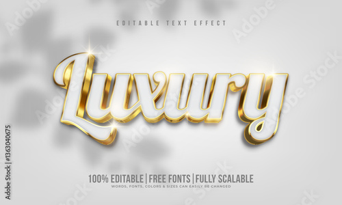 Realistic social media business marketing mockup with retro 3d gold text effect showcasing shiny metal typography logo symbol, luxury glossy golden texture and glitter sparkle light overlay background