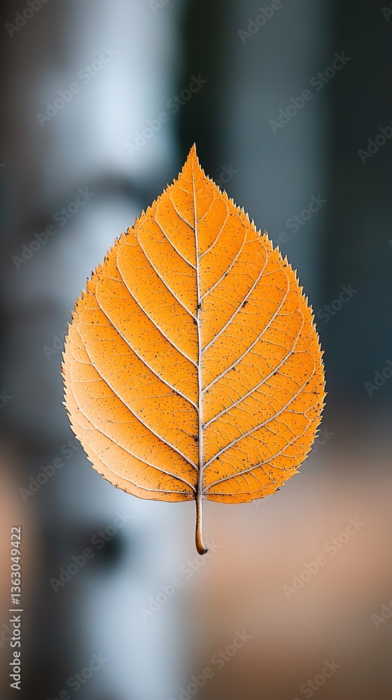 Autumn leaf, vibrant colors Autumn leaf, vibrant colors