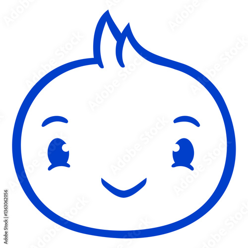 Bird Face Head Duck Cute Cute Friendly Sweet Happy Design Lover Art Vector Illustration Card T-Shirt Poster Sticker Graphic Print Decorative Drawing Isolated Logo Decoration Symbol Creative Cool Style