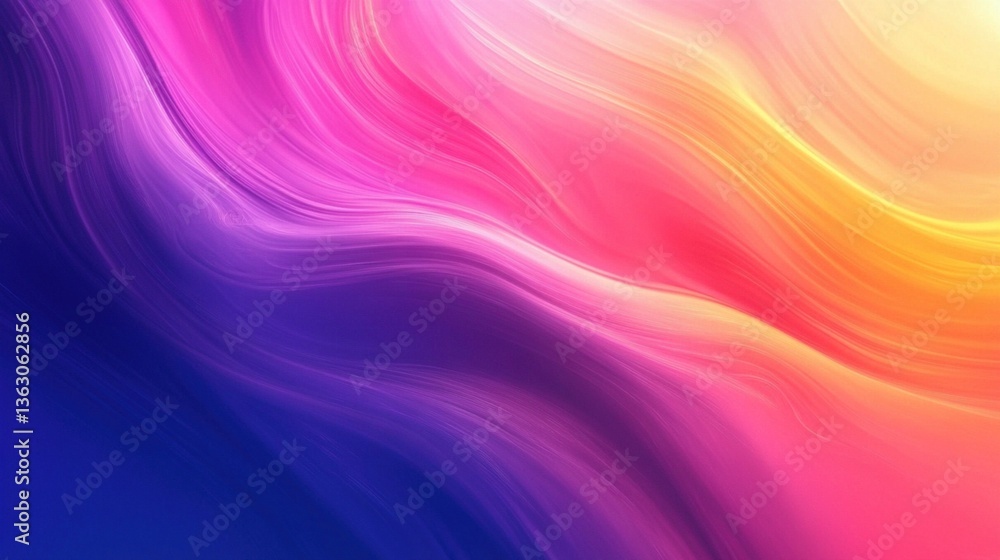 Abstract colorful wavy lines Abstract colorful wavy lines