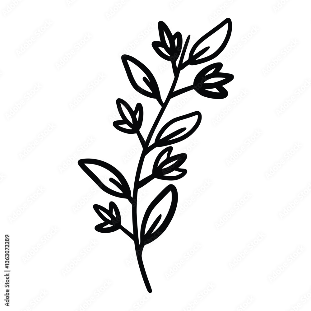 Obraz premium Flower Icon Vector Design