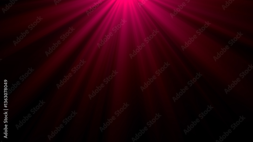 Obraz premium abstract red background with red and pink light rays , shiny soft flare cosmetics and beauty social media design element