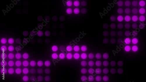 Lights Board Loop LED Background Animation Lights Flashing Wall Showtec VJ Stage Floodlight 4K Blinder Blinking Lights Flash Club Flashlights Disco Lights Matrix Beam Bulb