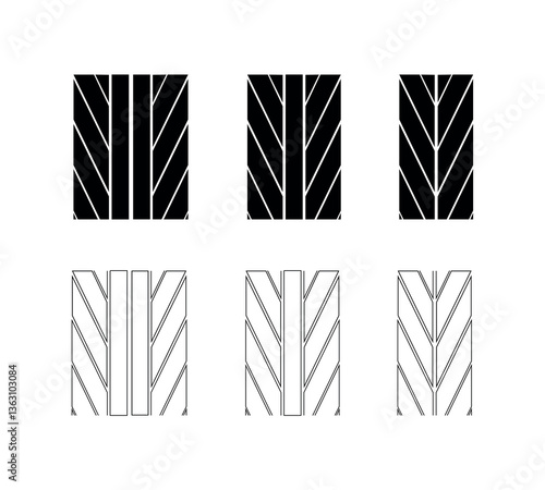 tire tracks