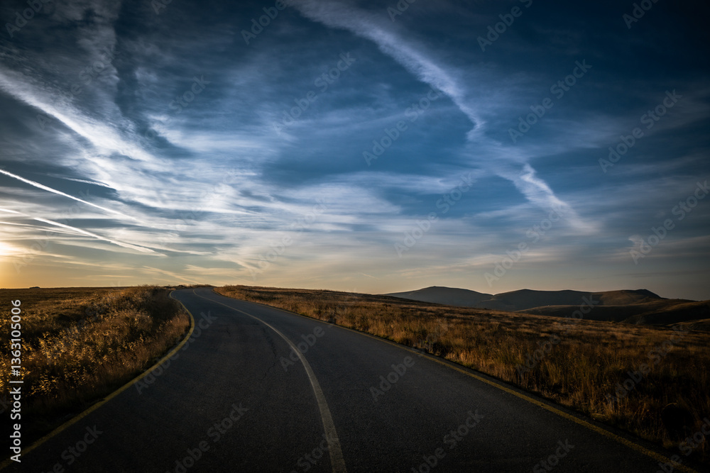 Fototapeta premium Rumunia droga transalpina