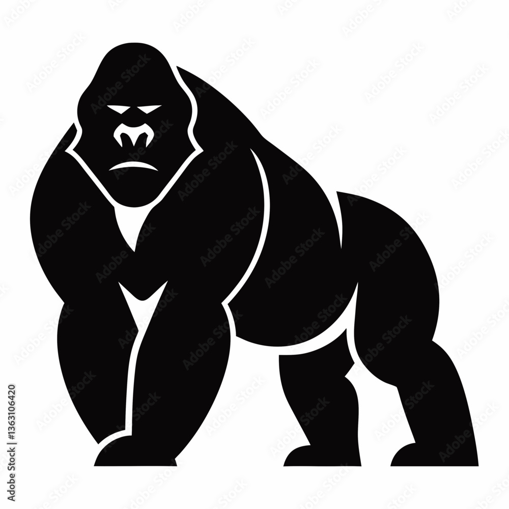 Funny cartoon zombie woman with evil smile