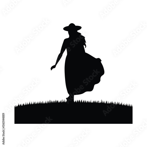 golf player silhouette