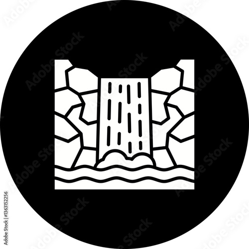 Waterfall Icon
