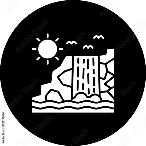 Waterfall Icon