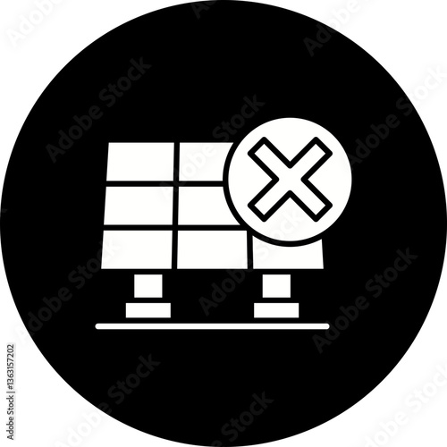 Solar fault Icon