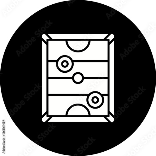Air hockey Icon
