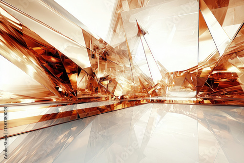 An abstract background feat...