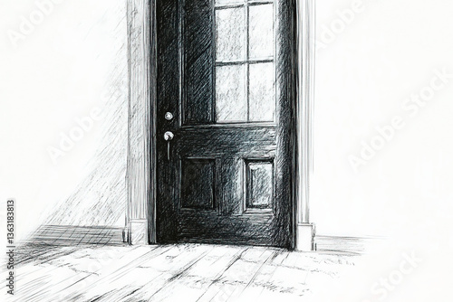 door sketch