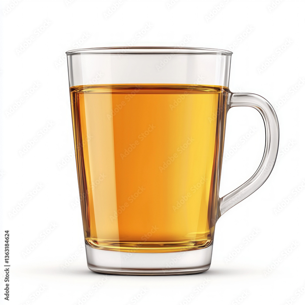 glass of tea isolated glass of tea isolated