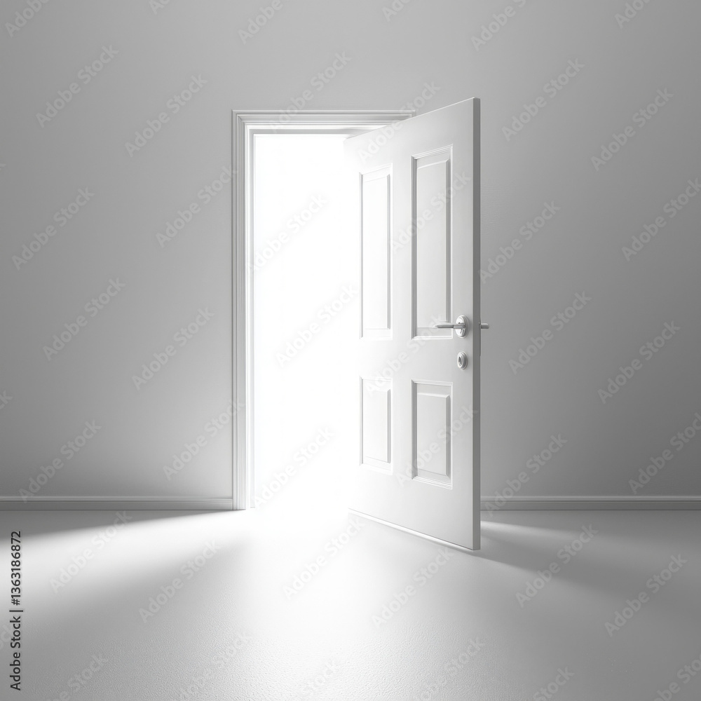 open door isolated open door isolated