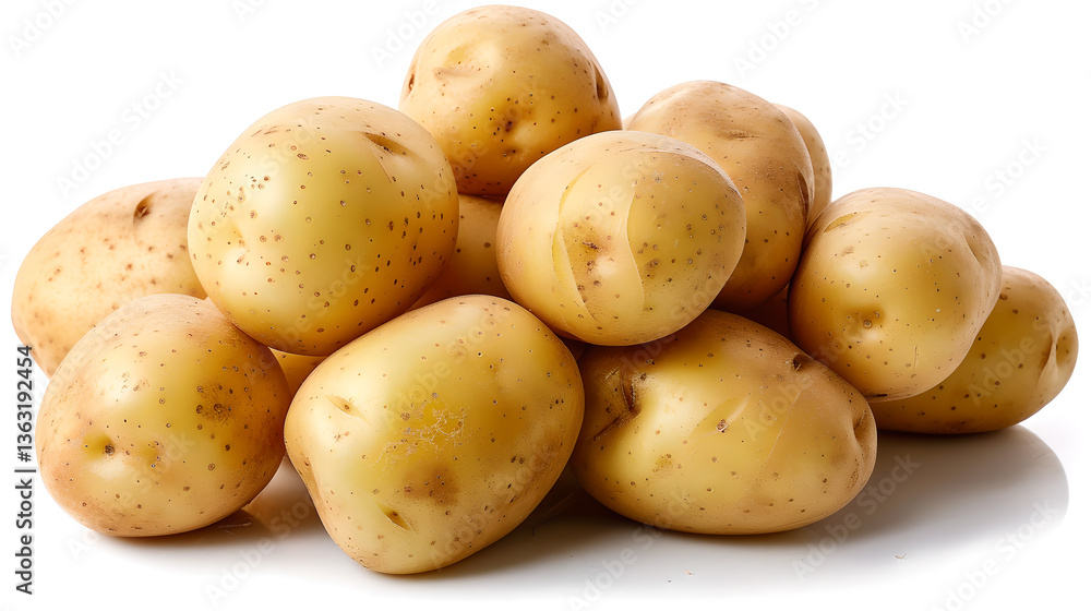 Fresh Organic Potatoes, Whole Yellow Potatoes, Rustic Food Photography
Fresh Organic Potatoes, Whole Yellow Potatoes, Rustic Food Photography